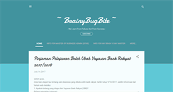 Desktop Screenshot of brainybugbite.com